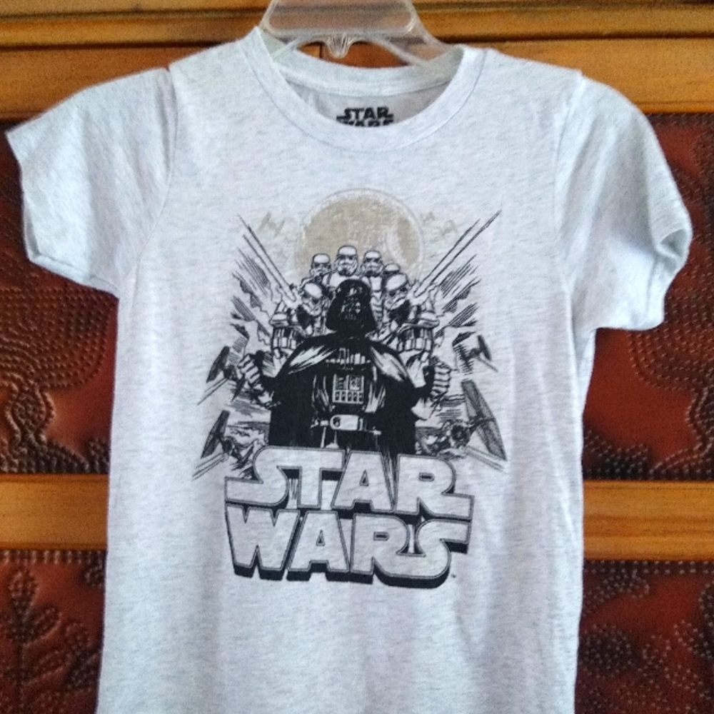 Youth Star Wars Darth Vader Graphic Print T-Shirt